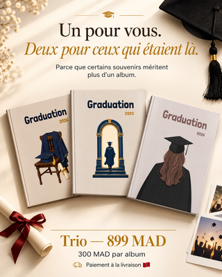 Album photo de remise de diplôme