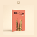 album photo Barcelone Maroc couverture rigide A4 — photobook Storiz