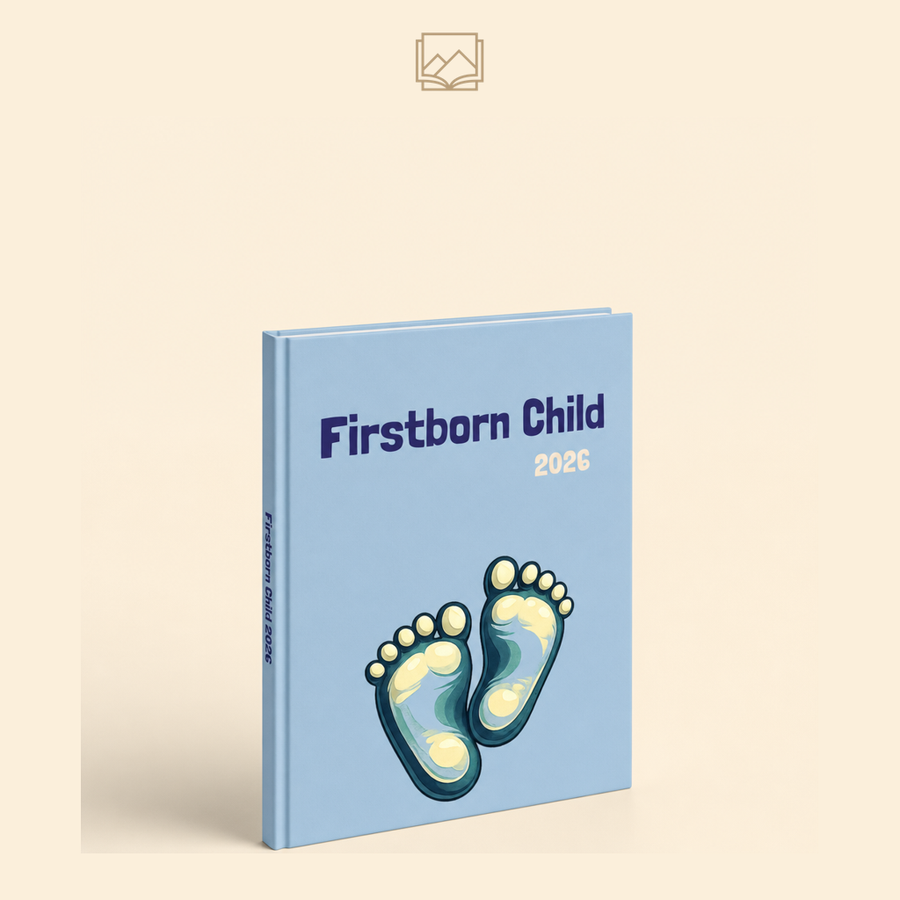 album photo de naissance couverture rigide A4 — photobook Storiz