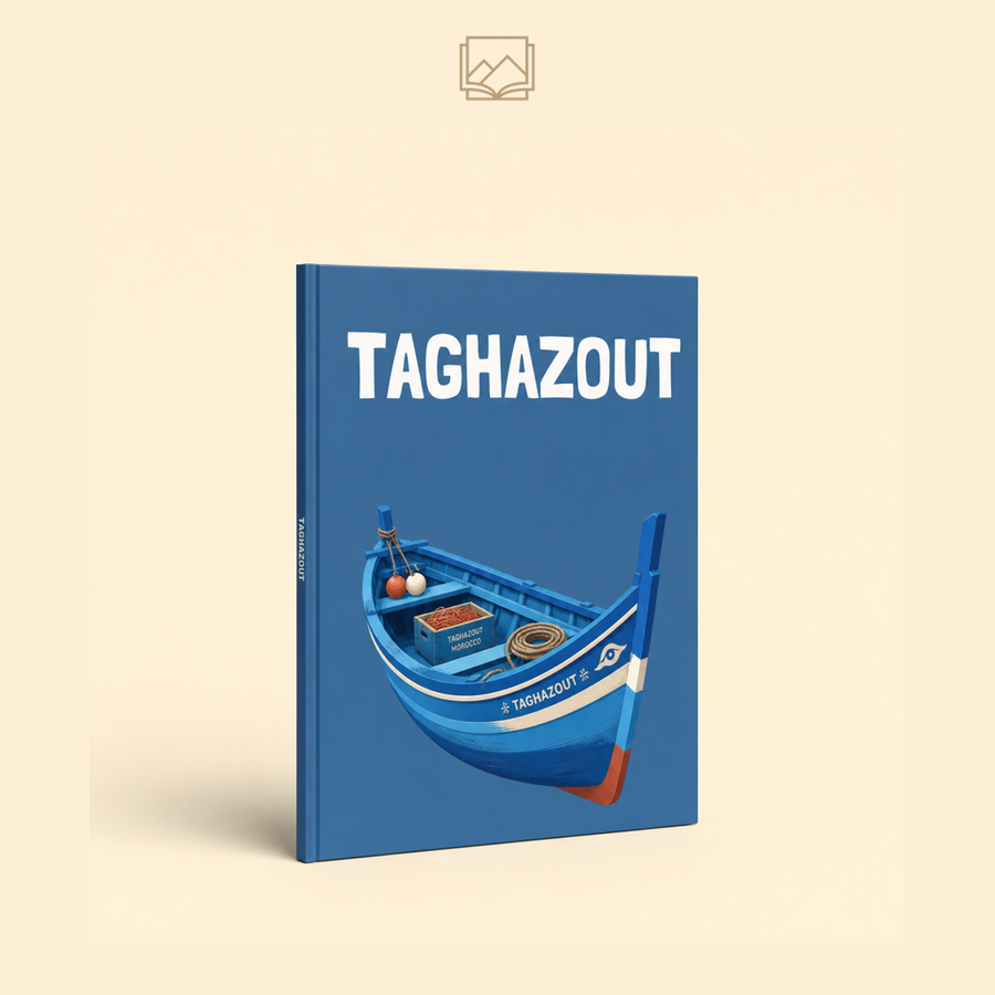 album photo Taghazout Maroc couverture rigide A4 — photobook Storiz