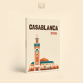 album photo Casablanca Maroc couverture rigide A4 — photobook Storiz